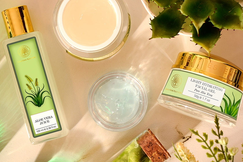 Aloe vera gel in India